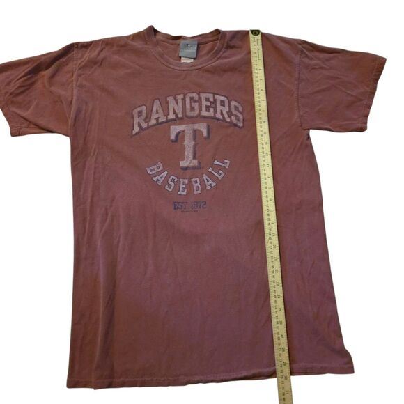 VTG Texas Rangers Large T Shirt Faded Grunge MLB Baseball Fan Y2K 90's - Picture 6 of 6